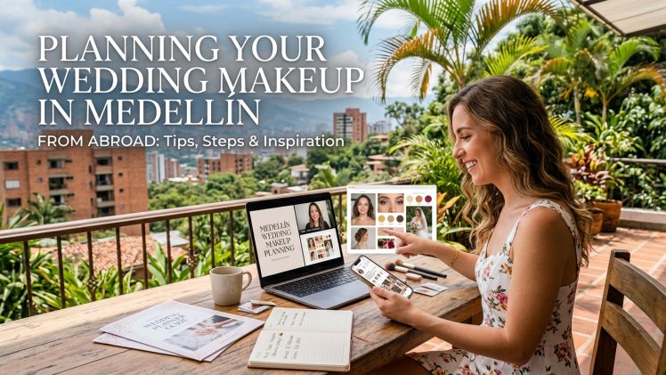 Planning Your Wedding Makeup in Medellín From Abroad